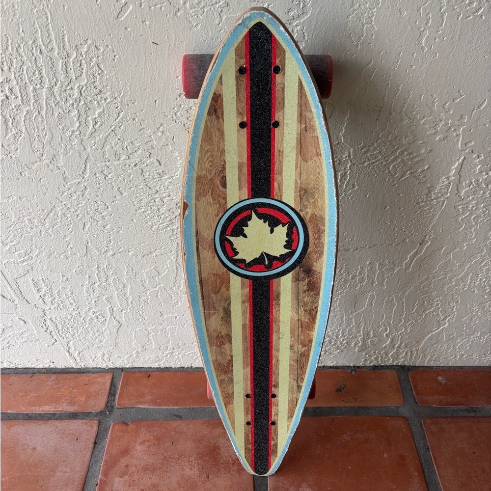 Maple Skateboard Bravo Sports Grip Tape Red Logo 31" Canada 2014